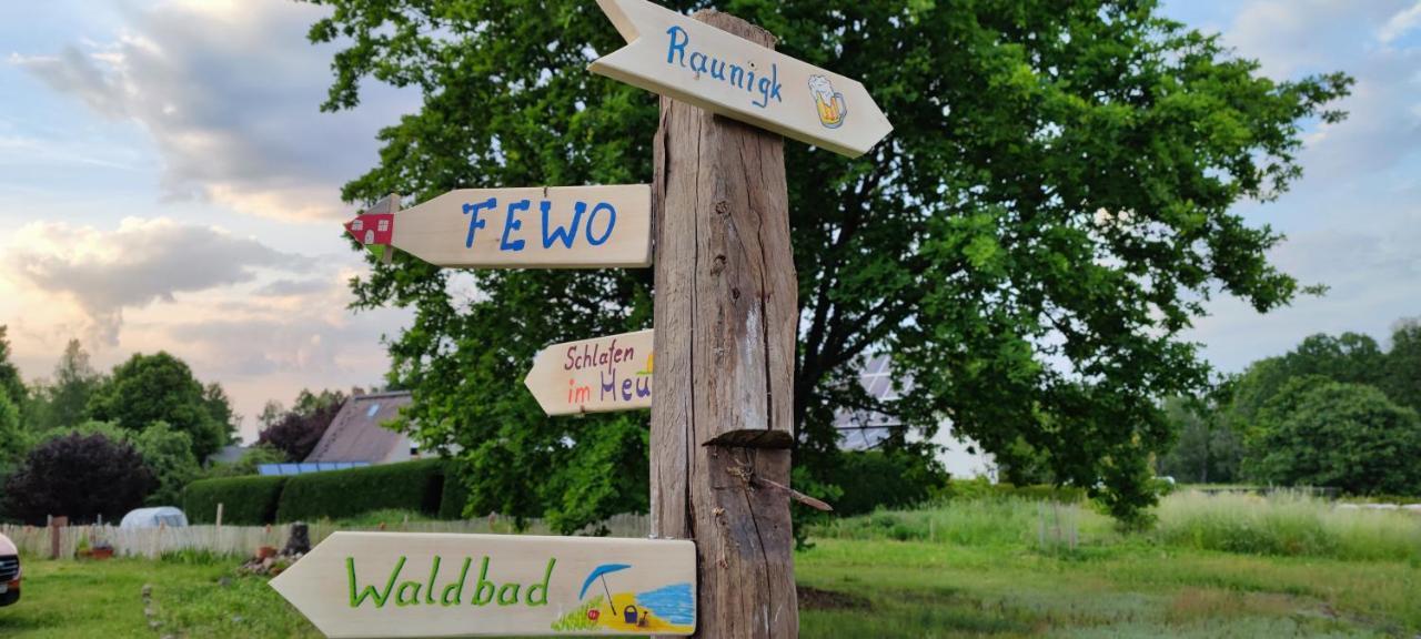 Ferienwohnung & Campingplatz Vor Dem Berg Heideblick Екстериор снимка